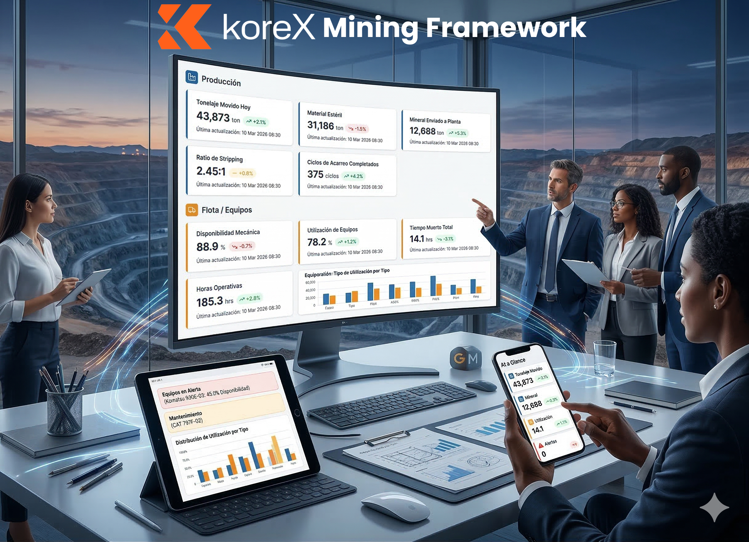Mining Framework Dashboard